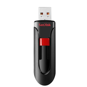 فلش مموری سن دیسک مدل CRUZER GLIDE CZ60 ظرفیت 32 گیگابایت
