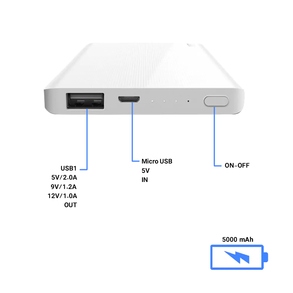 Xiaomi ZMI QB805 5000mAh Power Bank