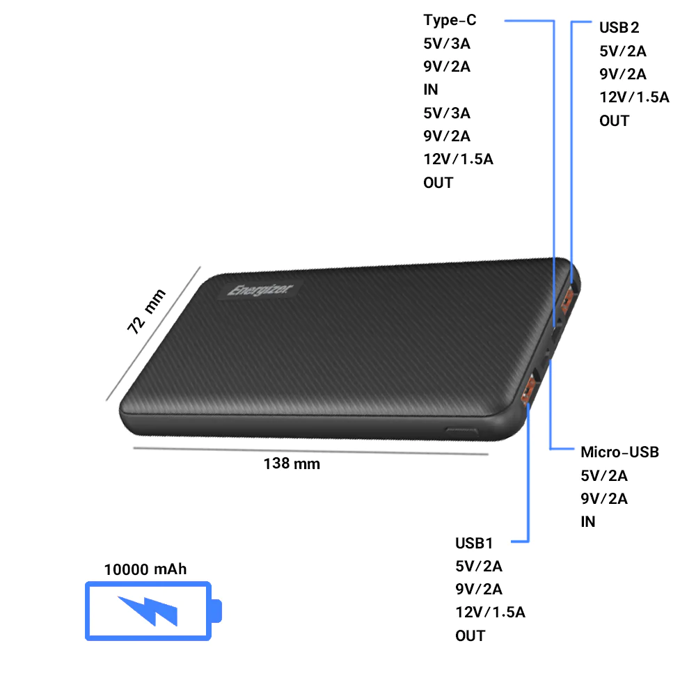 Energizer UE10044PQ PowerBank