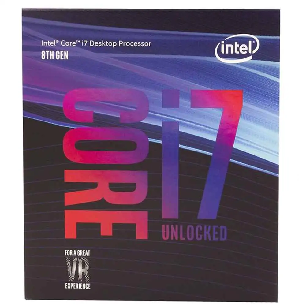 پردازنده مرکزی اینتل سری Coffee Lake مدل Core i7-8700K باکس اورجینال