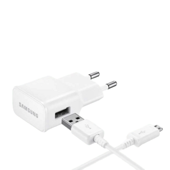 شارژر دیواری سامسونگ مدل EP-TA20EWEGSTD به همراه کابل microusb شارژر دیواری سامسونگ مدل EP-TA20EWEGSTD به همراه کابل microusb