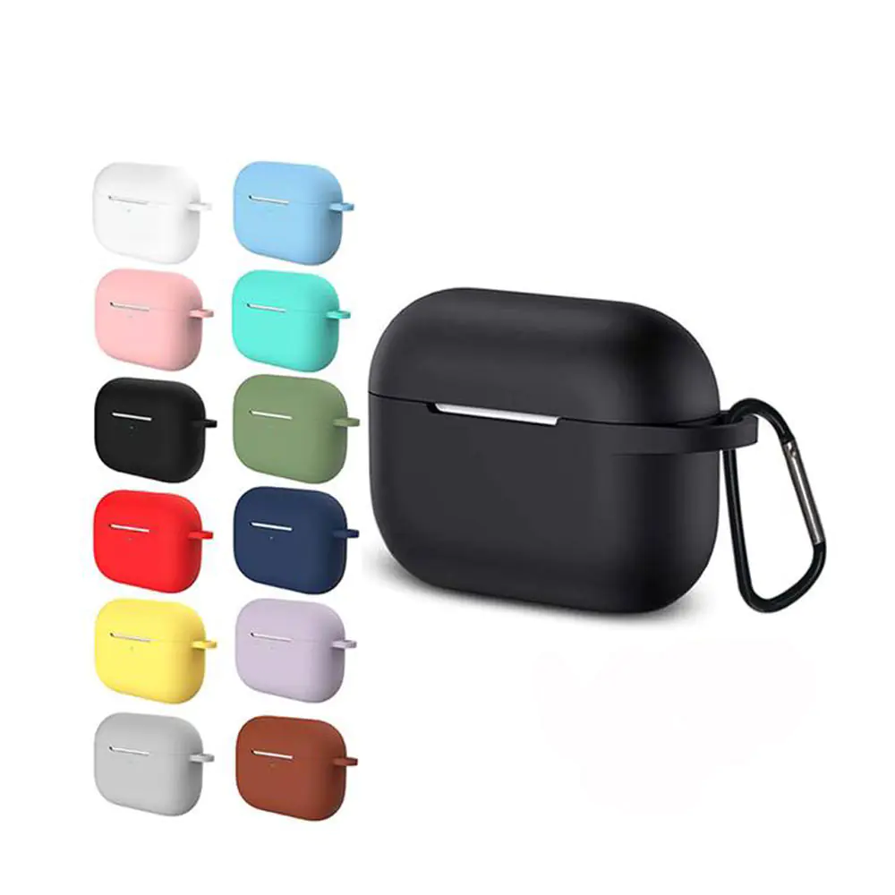 Silicone Protective Cover With a Retaining Strap For Apple AirPods Pro Case