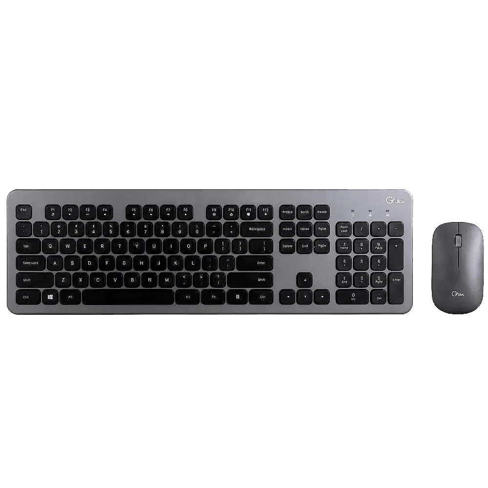 G PLUS GKM-J70WT Keyboard and Mouse