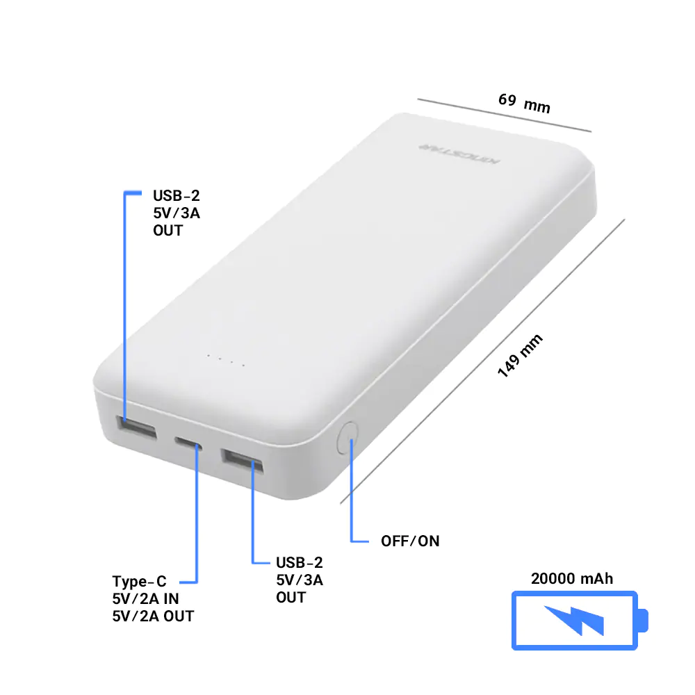 KingStar KP20020PD 20000mAh Power Bank