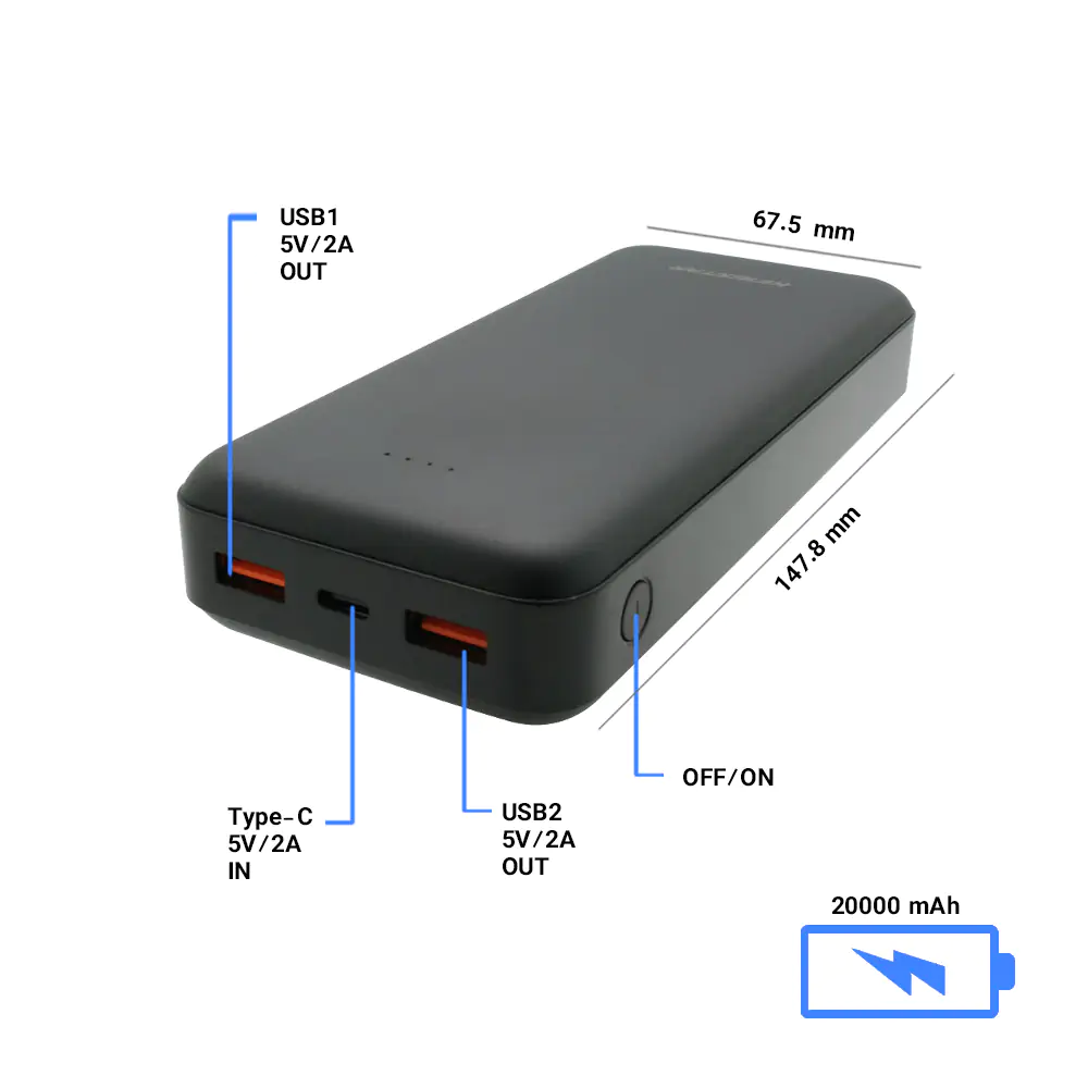 KingStar KP20020 20000mAh Power Bank