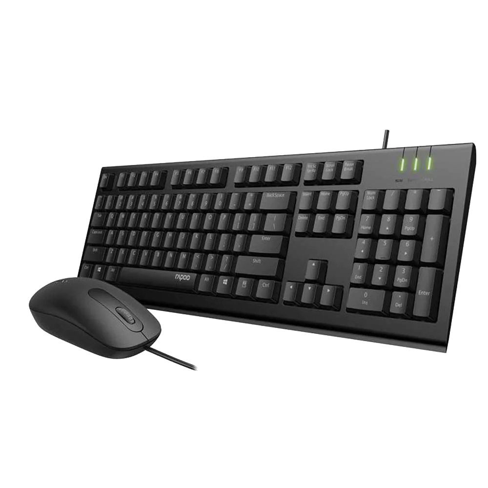Rapoo X120 PRO Keyboard Mouse
