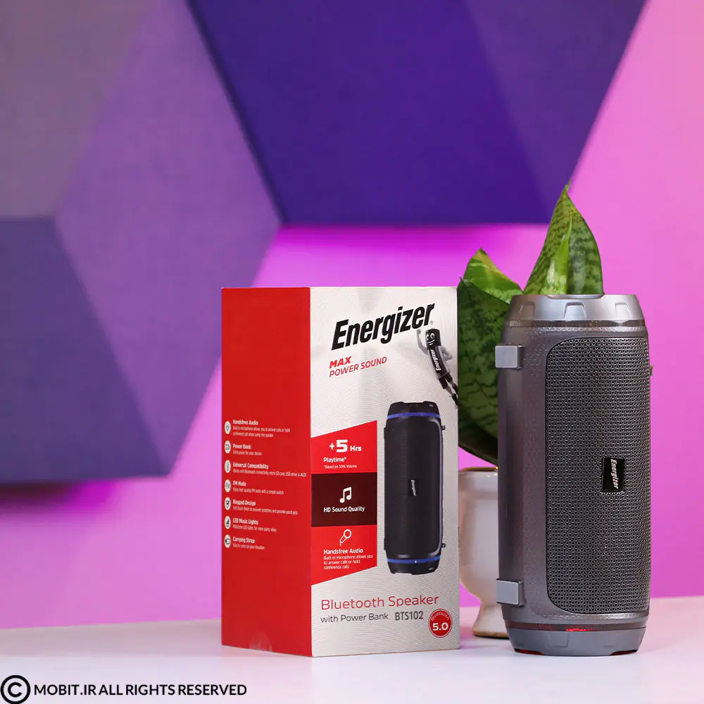 Energizer BTS104 Portable Bluetooth Speaker