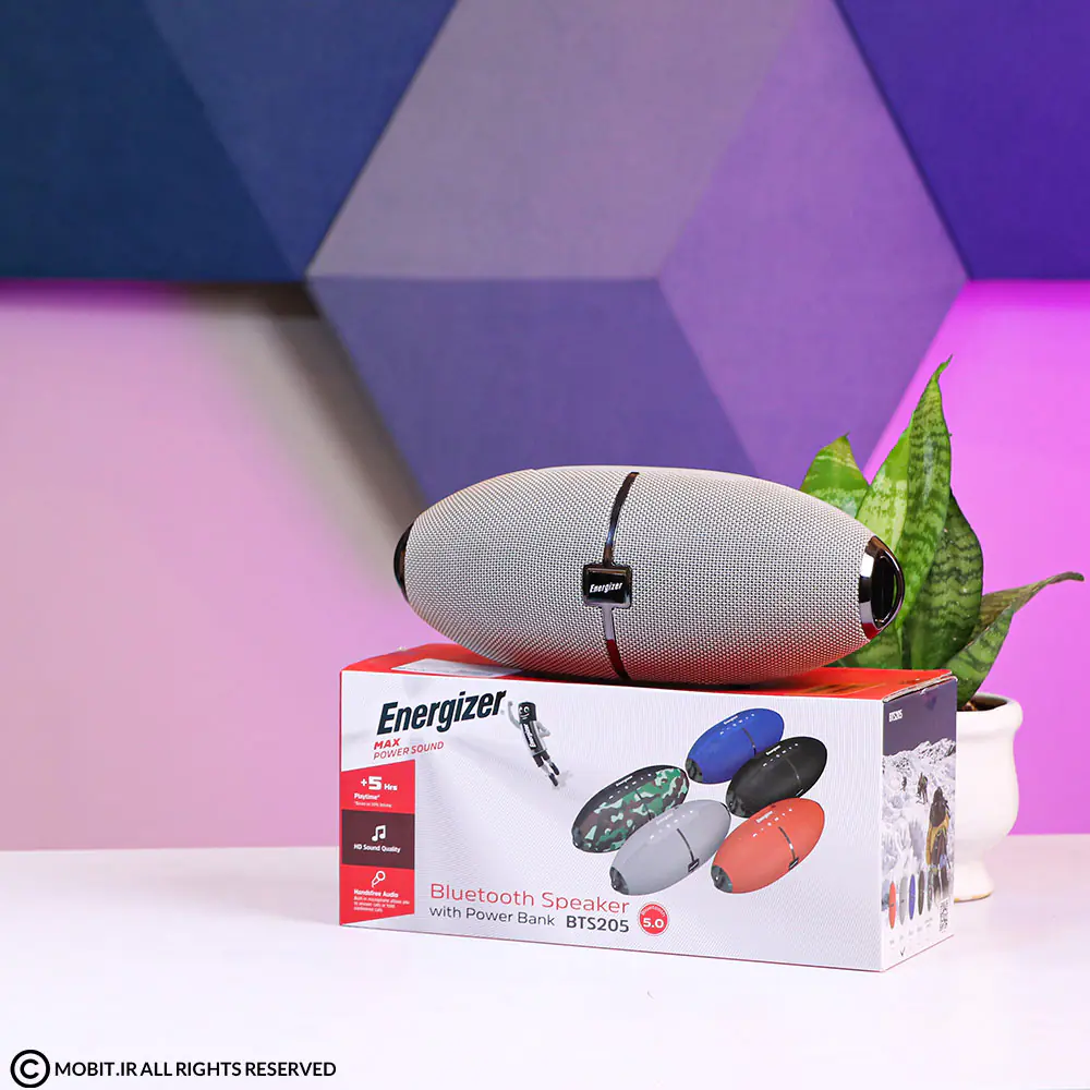 energizer BTS205 Portable Bluetooth Speaker
