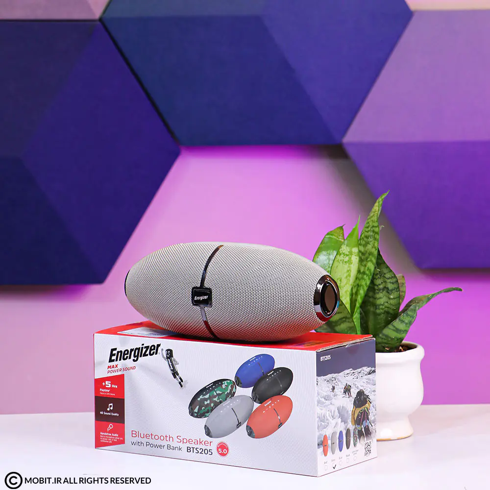 energizer BTS205 Portable Bluetooth Speaker