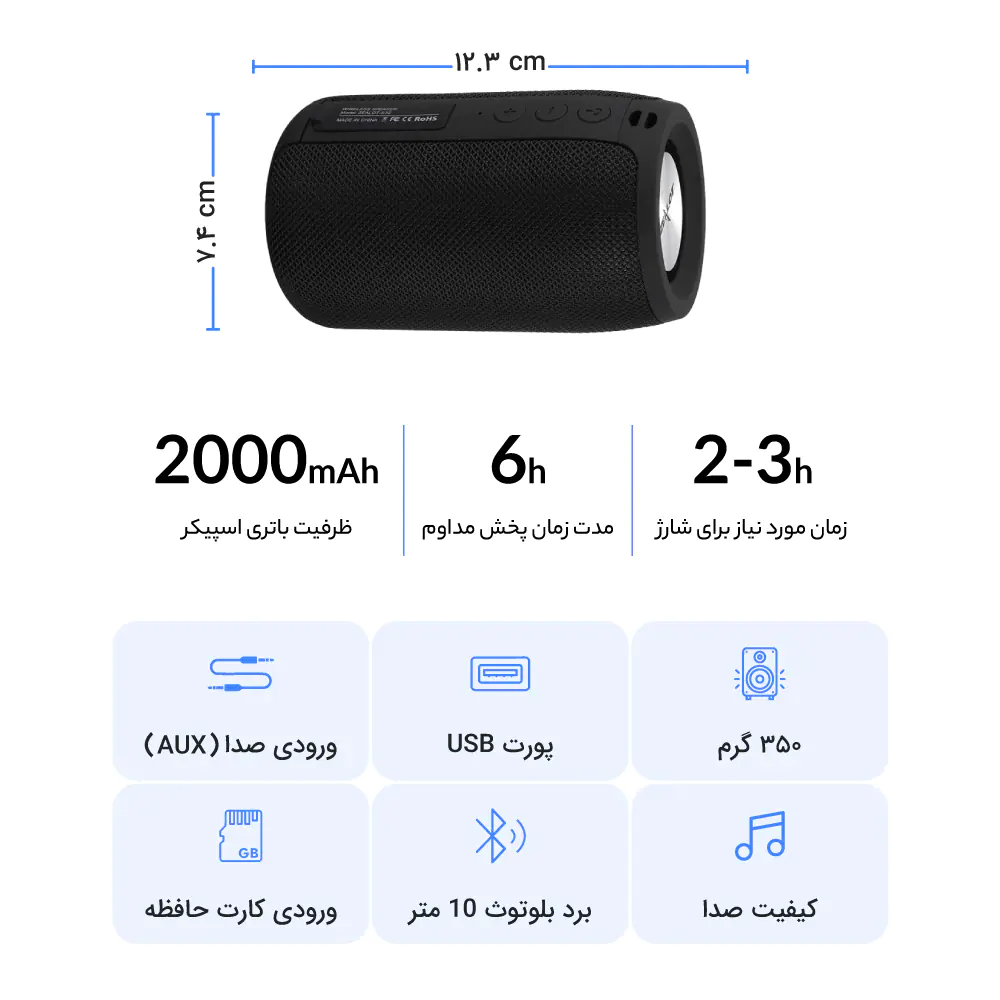 Zealot S32 Portable Bluetooth Speaker