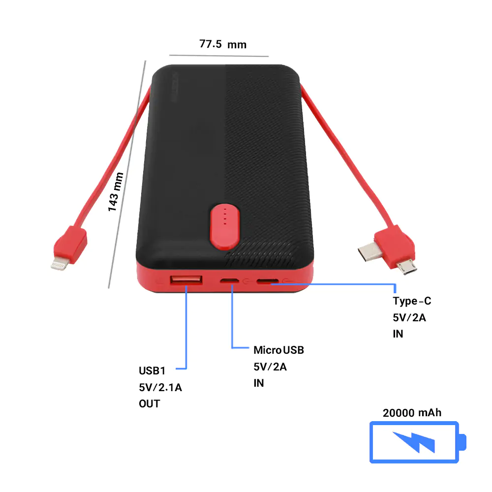KingStar KP20030 20000mAh Power Bank
