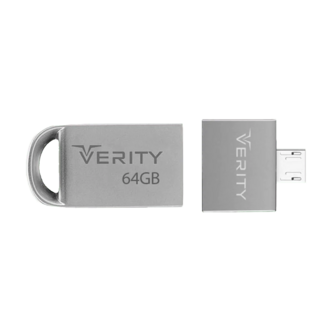 فلش مموری وریتی مدل V8110 + تبدیل OTG ظرفیت 64 گیگابایت فلش مموری وریتی مدل V8110 + تبدیل OTG ظرفیت 64 گیگابایت