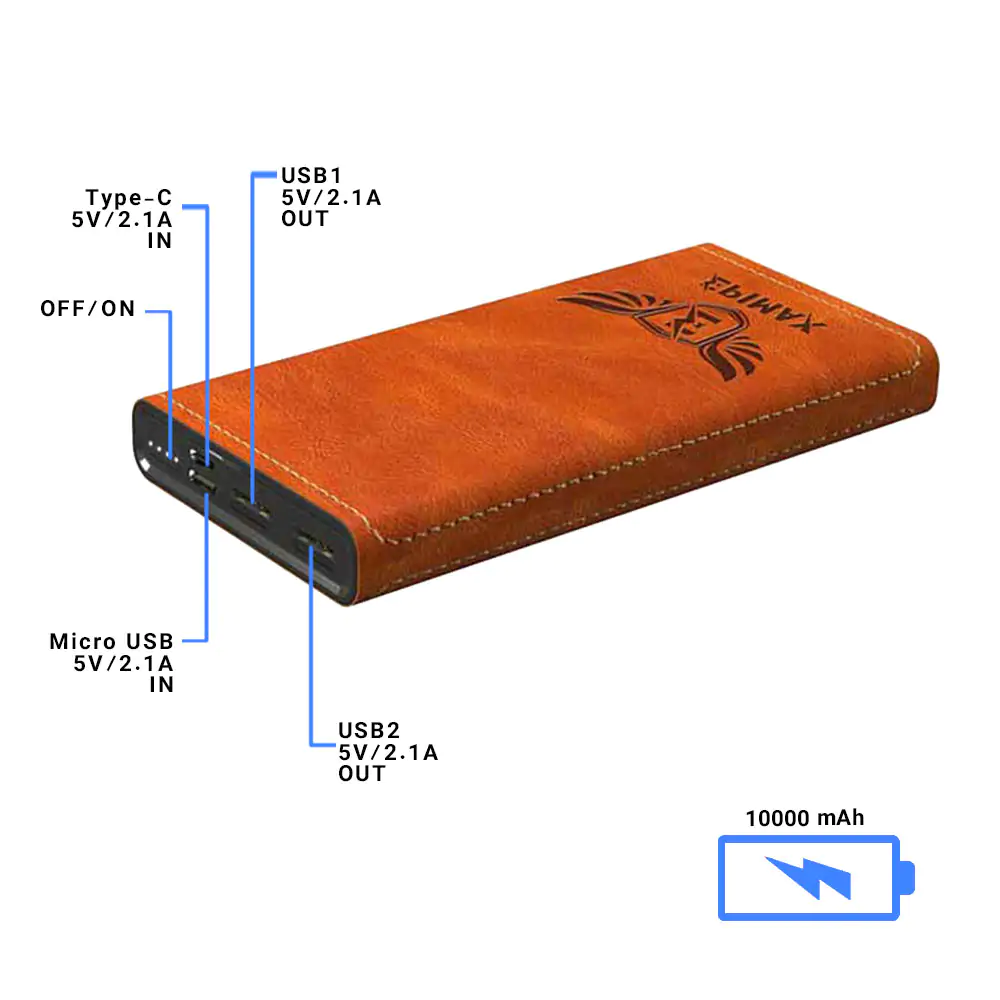 Epimax Model EP17 10000mAh Charm Power Bank