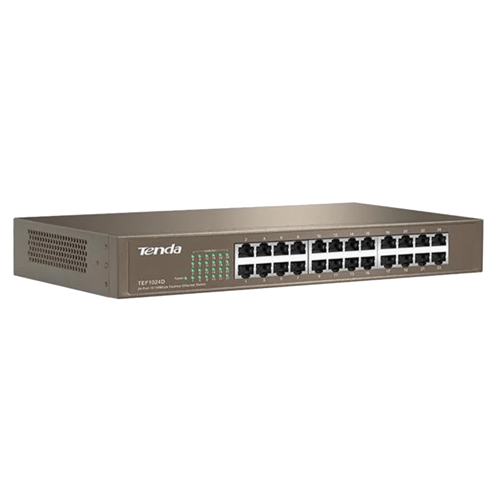 سوییچ 24 پورت تندا مدل TEF1024D
