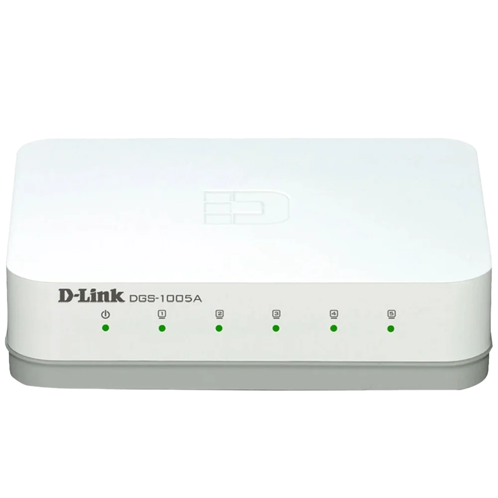 سوییچ دسکتاپ 5 پورت گیگابیتی دی-لینک مدل DGS-1005A