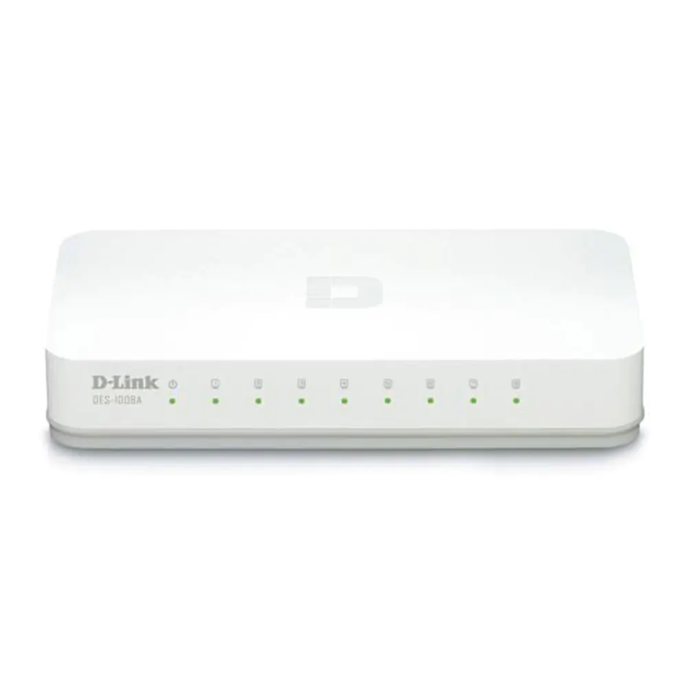 سوییچ 8 پورت گیگابیتی و دسکتاپ دی-لینک مدل DGS-1008A