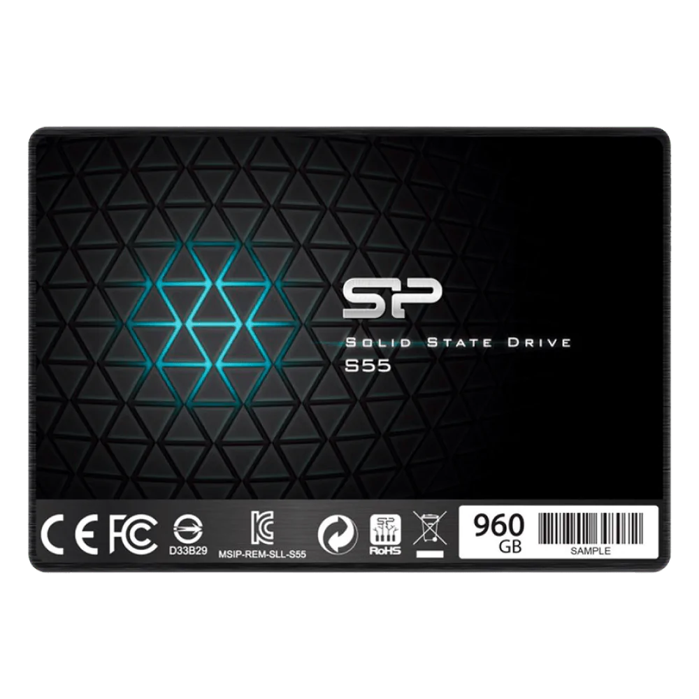 Silicon Power Slim S55 SATA3.0 Internal SSD - 960GB