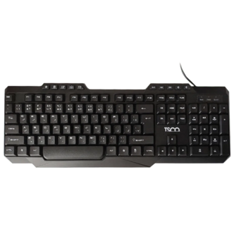 کیبورد تسکو مدل TK 8019 با حروف فارسی کیبورد تسکو مدل TK 8019 با حروف فارسی