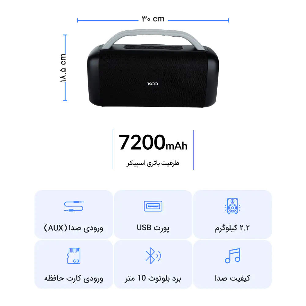 SP Blu Tsco TS2305