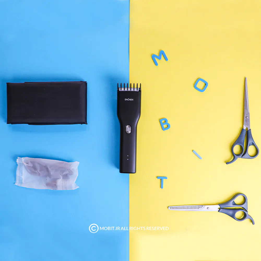 Xiaomi Enchen Boost Hair Clipper with accessories
