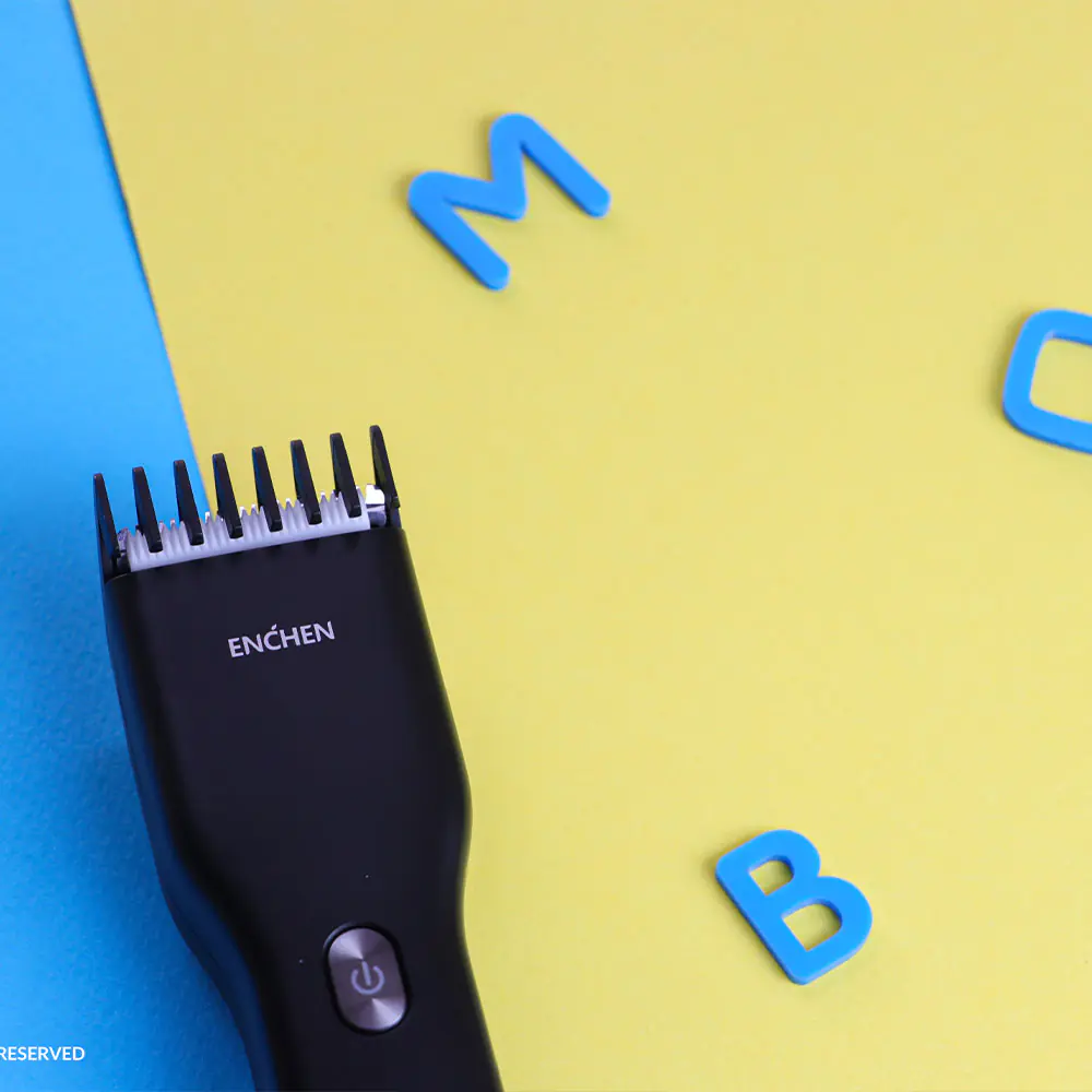 Xiaomi Enchen Boost Hair Clipper with accessories