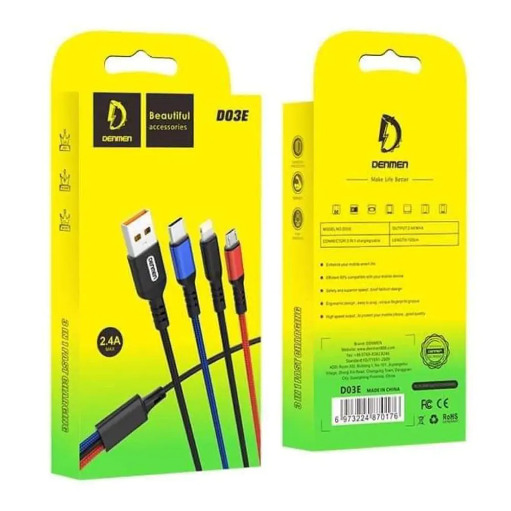  کابل شارژ D03E