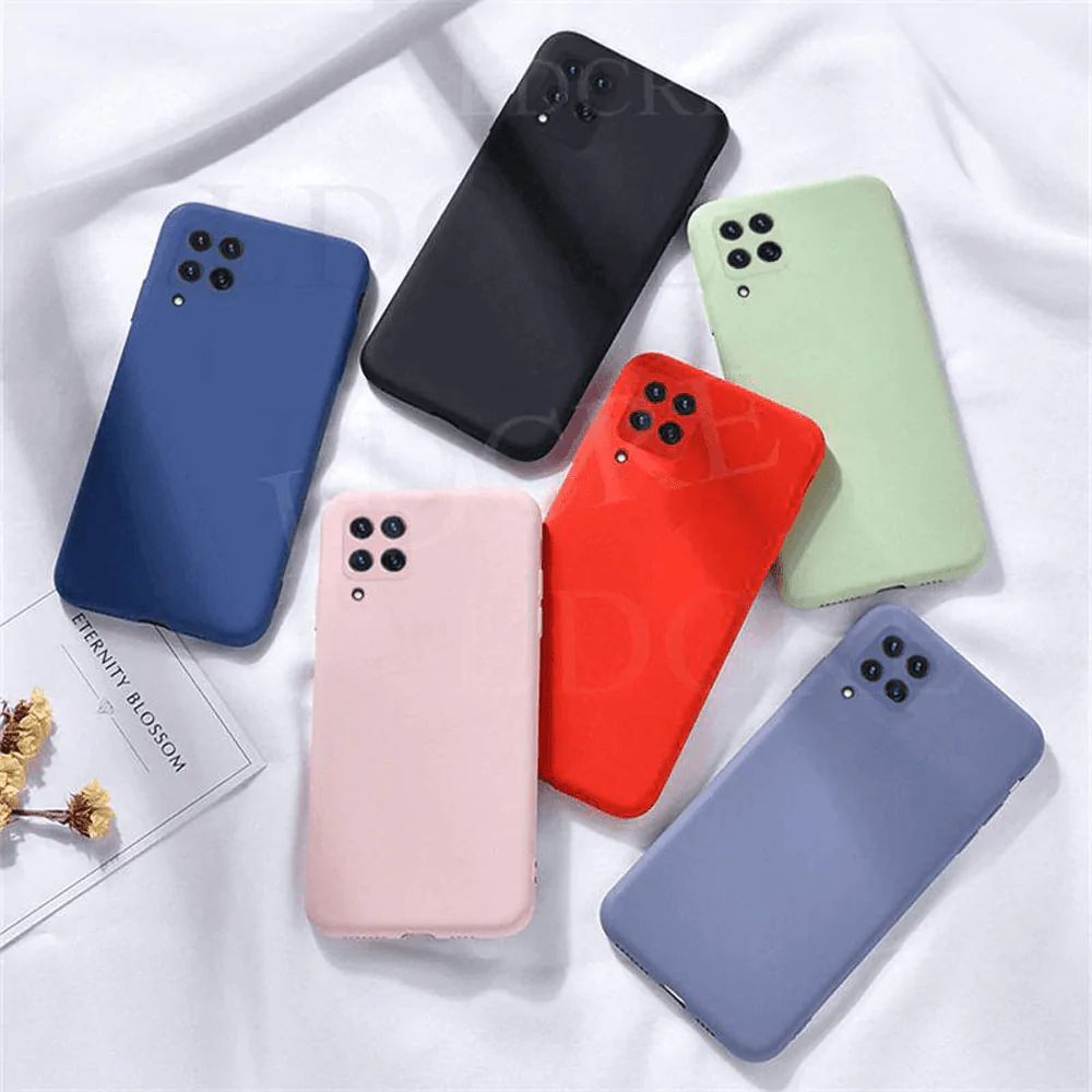Cover Silicon Camera Protective Suitable for Samsung A12/M12