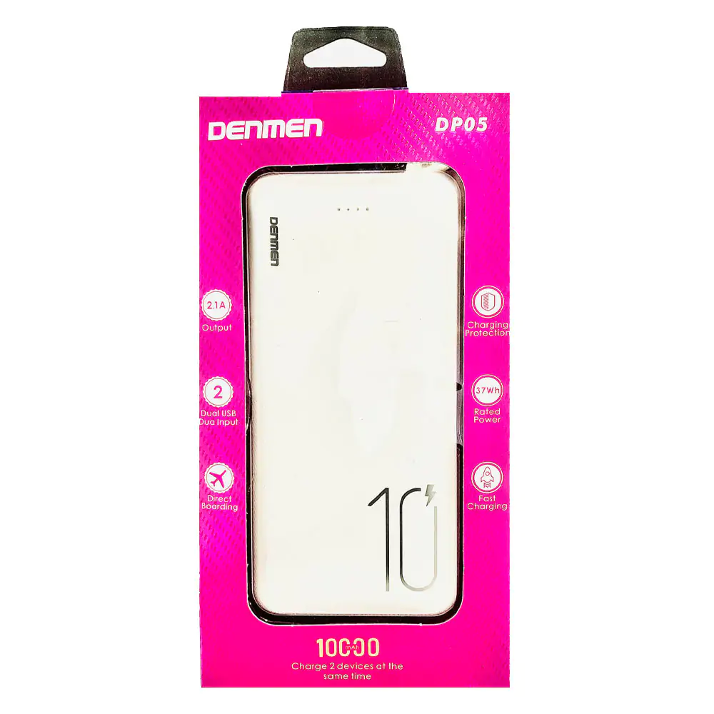 Denmen power bank PD DP05 model 10000mAh