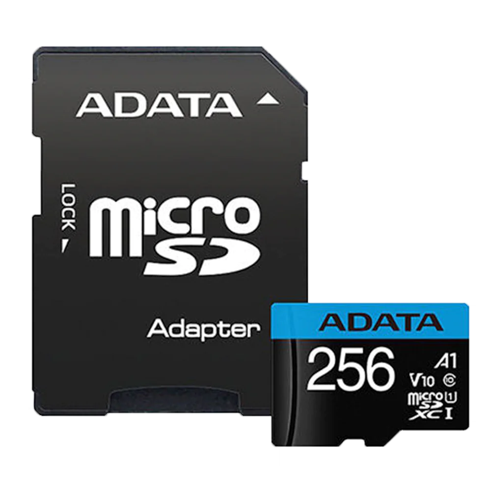 Memory Card Adata Premier Micro SDHC Card With Adapter UHS-I 100MB/s 256GB