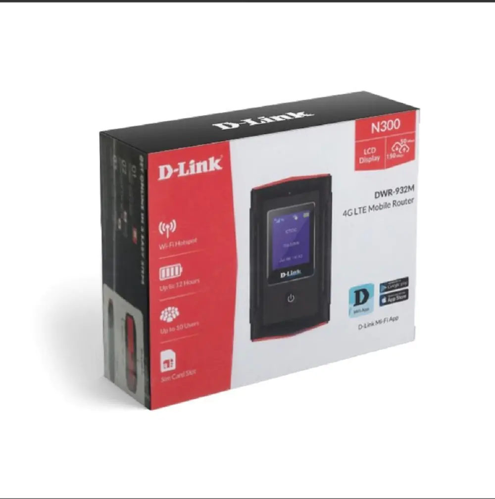 DWR-932M/A2 4G/LTE Mobile Router