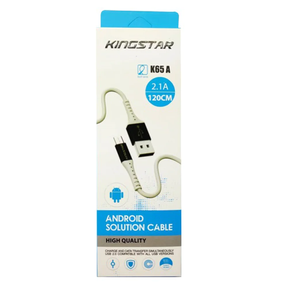King Star USB to microUSB cable model K65A 1.2M