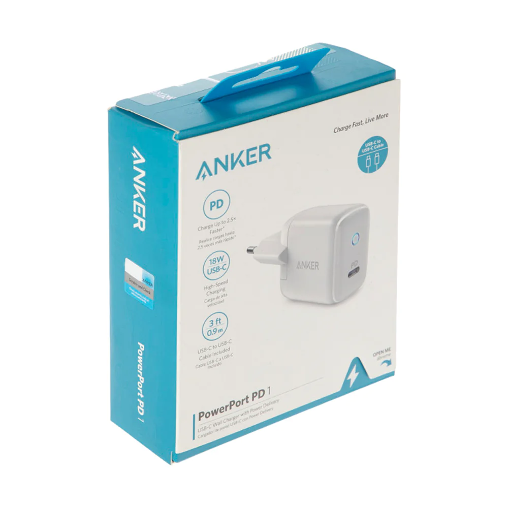 Anker PowerPort PD 1 B2019LD3 18W Wall Charger