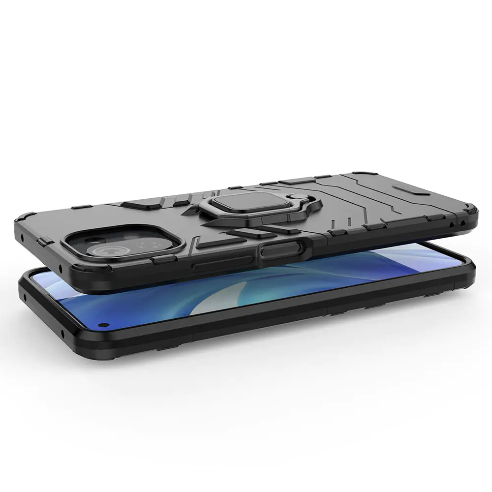 Xiaomi Mi 11 Lite / Mi 11 Lite 5G KEYSION ShockProof Armor Ring Cover