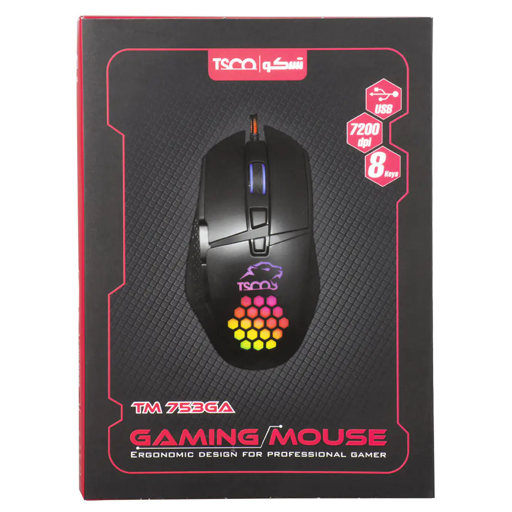 TSCO Dragon TM 753 GA Gaming Mouse