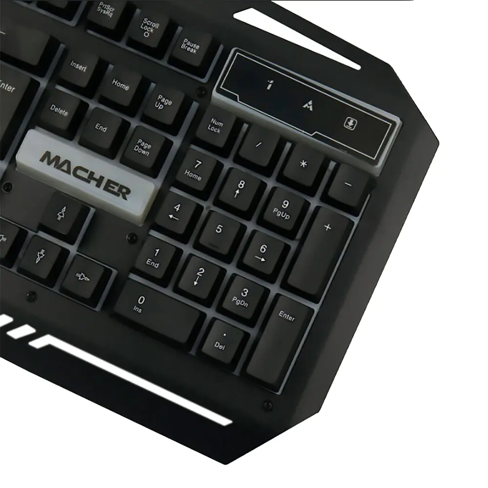 Macher MR-370 RGB Wierd Keyboard