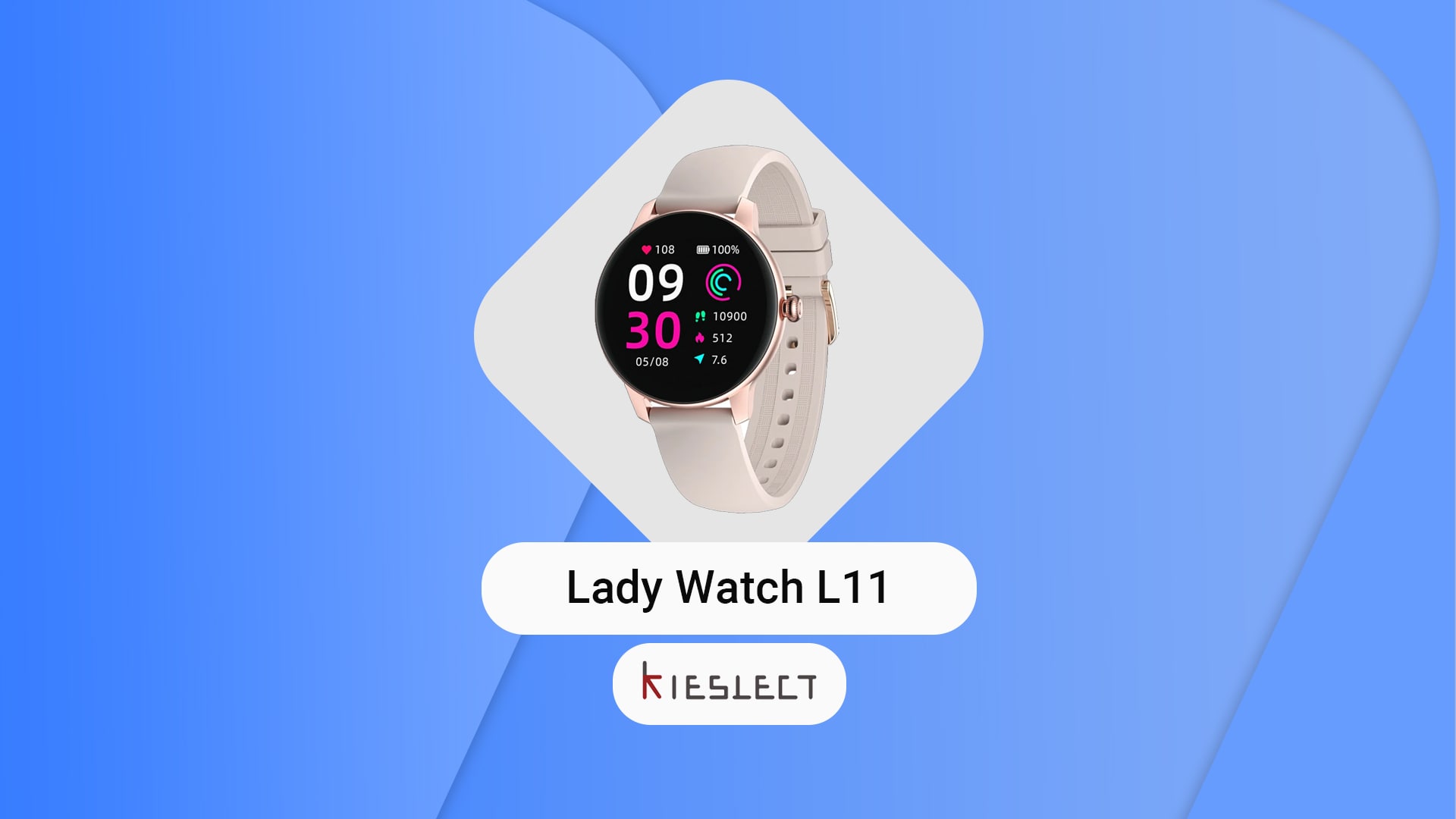 ویدیو ساعت هوشمند کیسلکت مدل kieslect Lady Watch L11