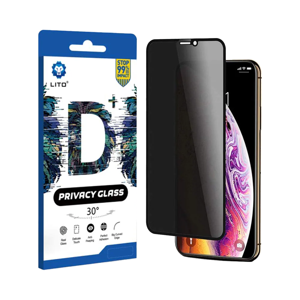 Glass Full Screen Privacy Lito D+ Suitable for iPhone 11 Pro Max / Xs Max