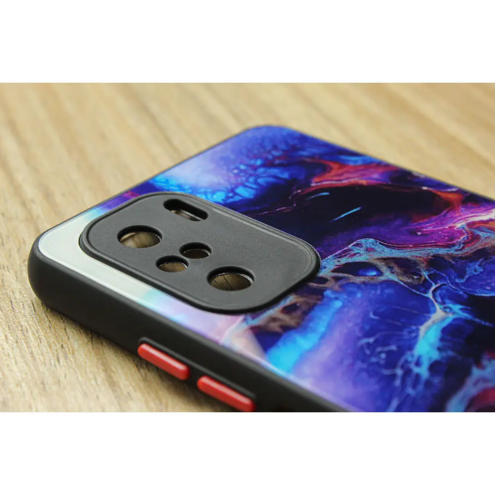 Cover Colorful Pattern Lens Protector K33 Xiaomi Poco F3 