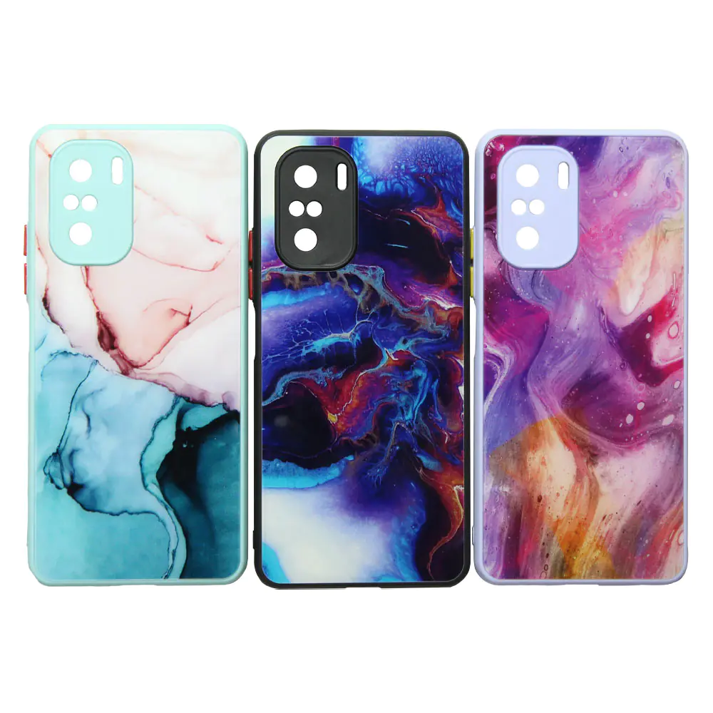 Cover Colorful Pattern Lens Protector K33 Xiaomi Poco F3 