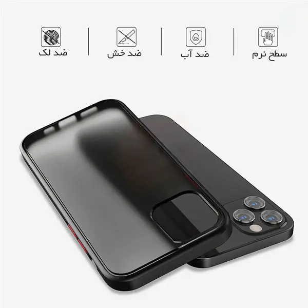 Cover Back Matte Defender Suitable iPhone 12 Pro Max