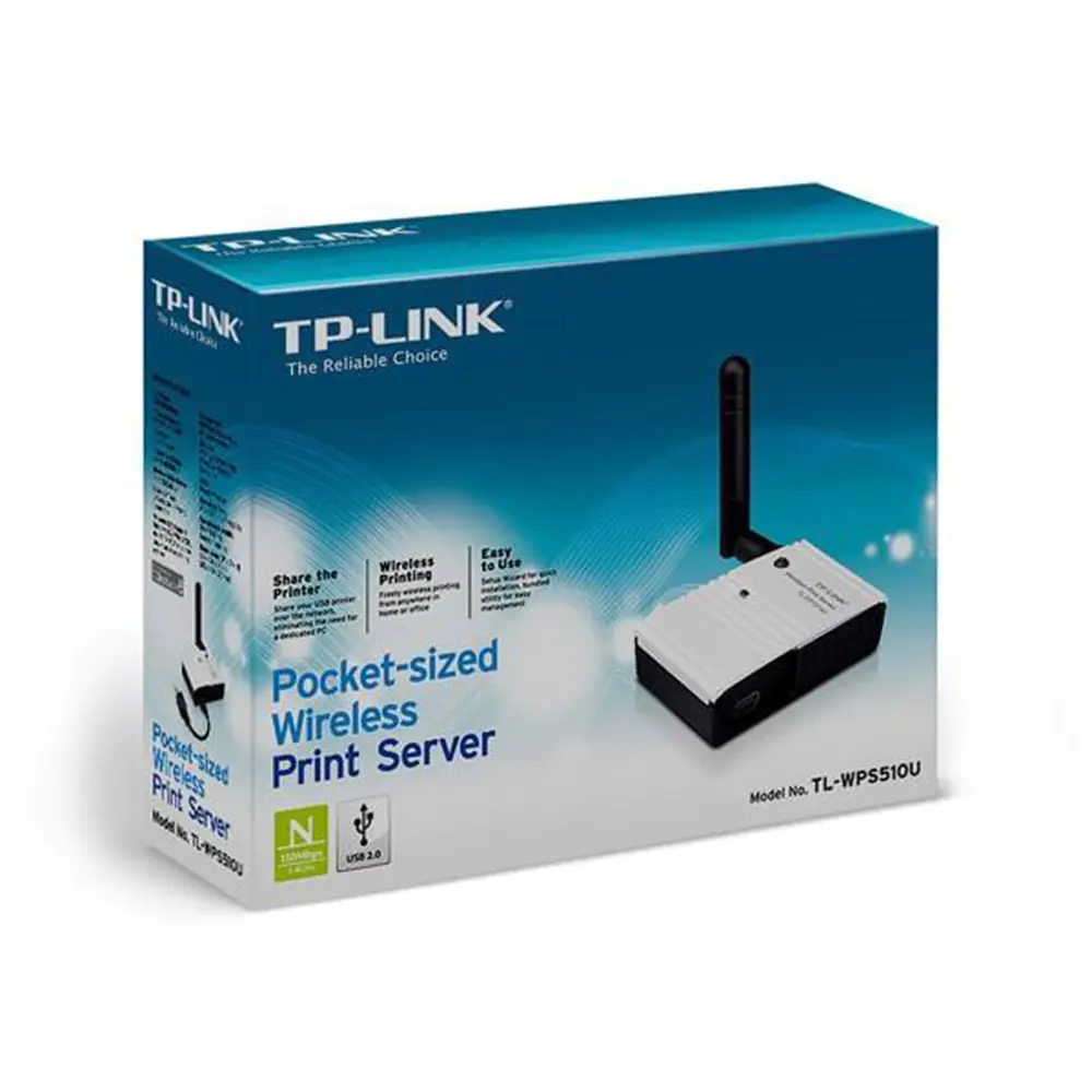 TP-LINK TL-WPS510U Single Parallel Port Fast Ethernet Print Server