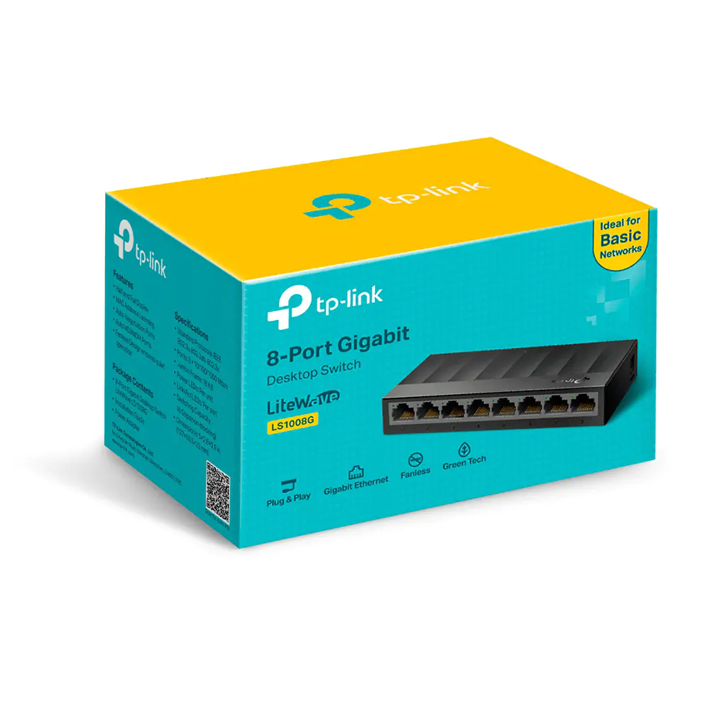 TP-Link LS1008G 8-Port Gigabit Switch