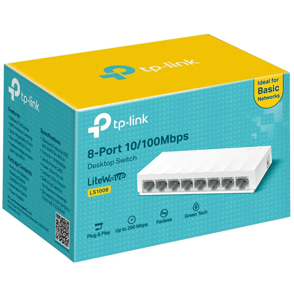 TP-Link LS1008 8-Port Gigabit Switch