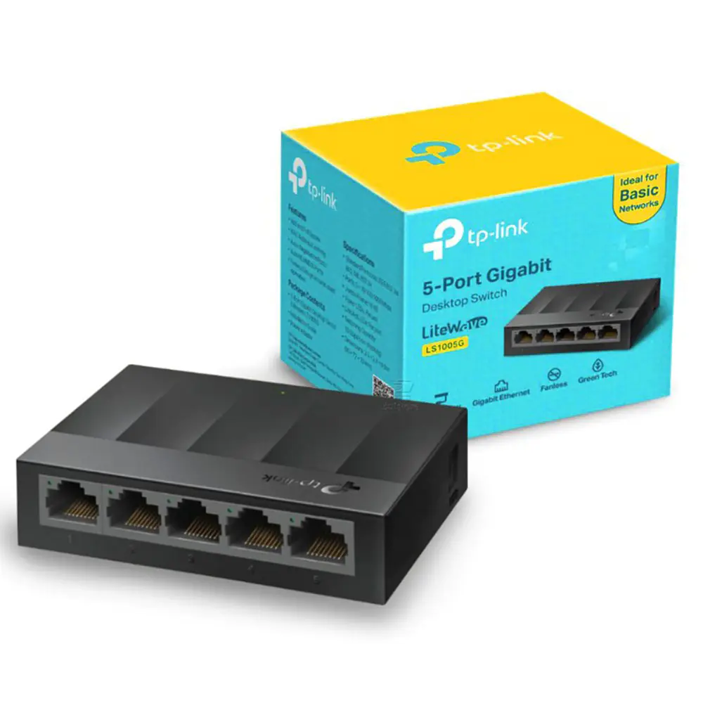 TP-Link LS1005G 5-Port Gigabit Switch