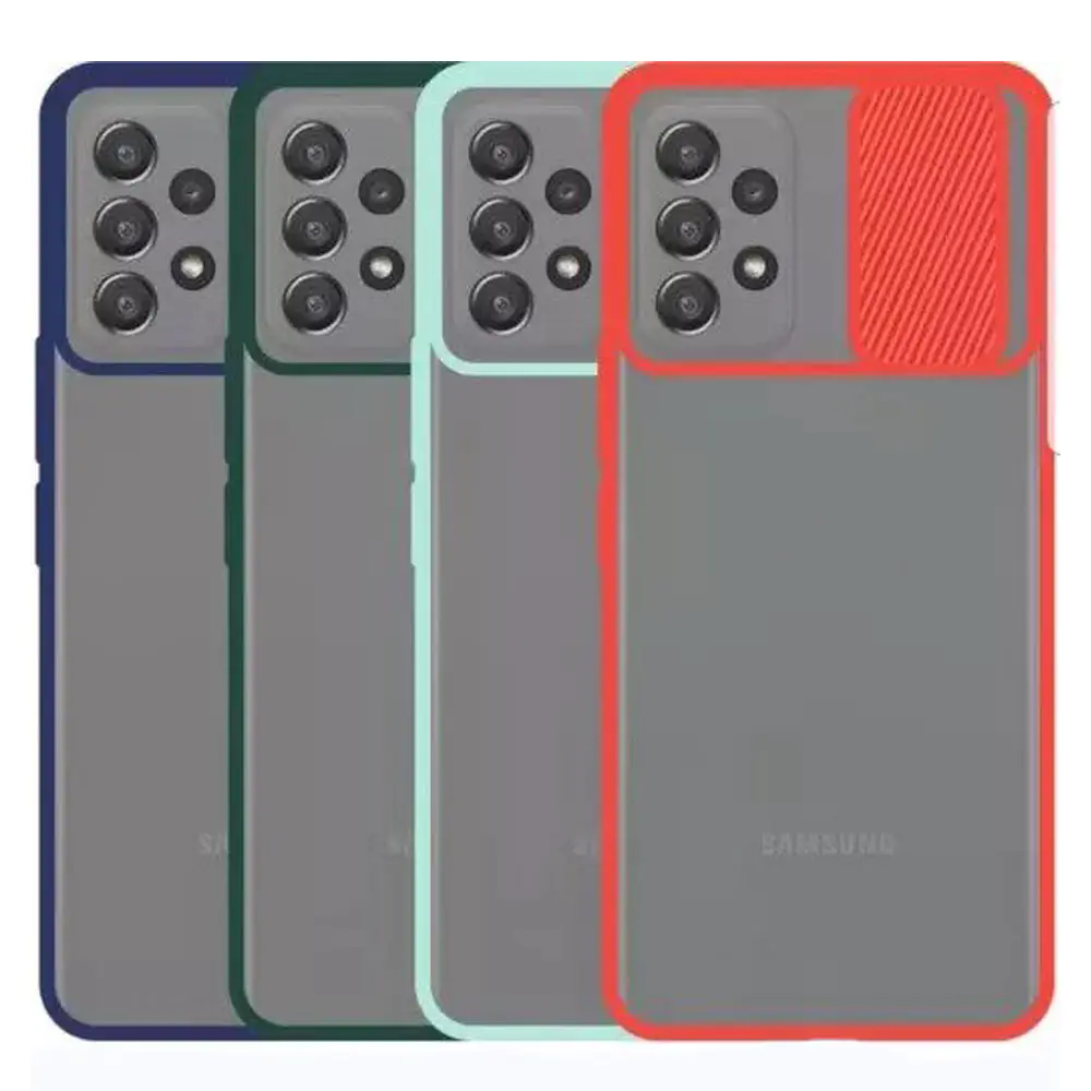 Cover Back Matt Cam Shield Defender Model For Samsung Galaxy A52 4G / A52 5G / A52s
