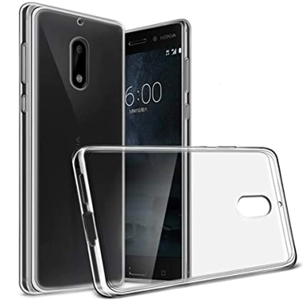 Cover Jelly Transparent EOURO for Nokia 6