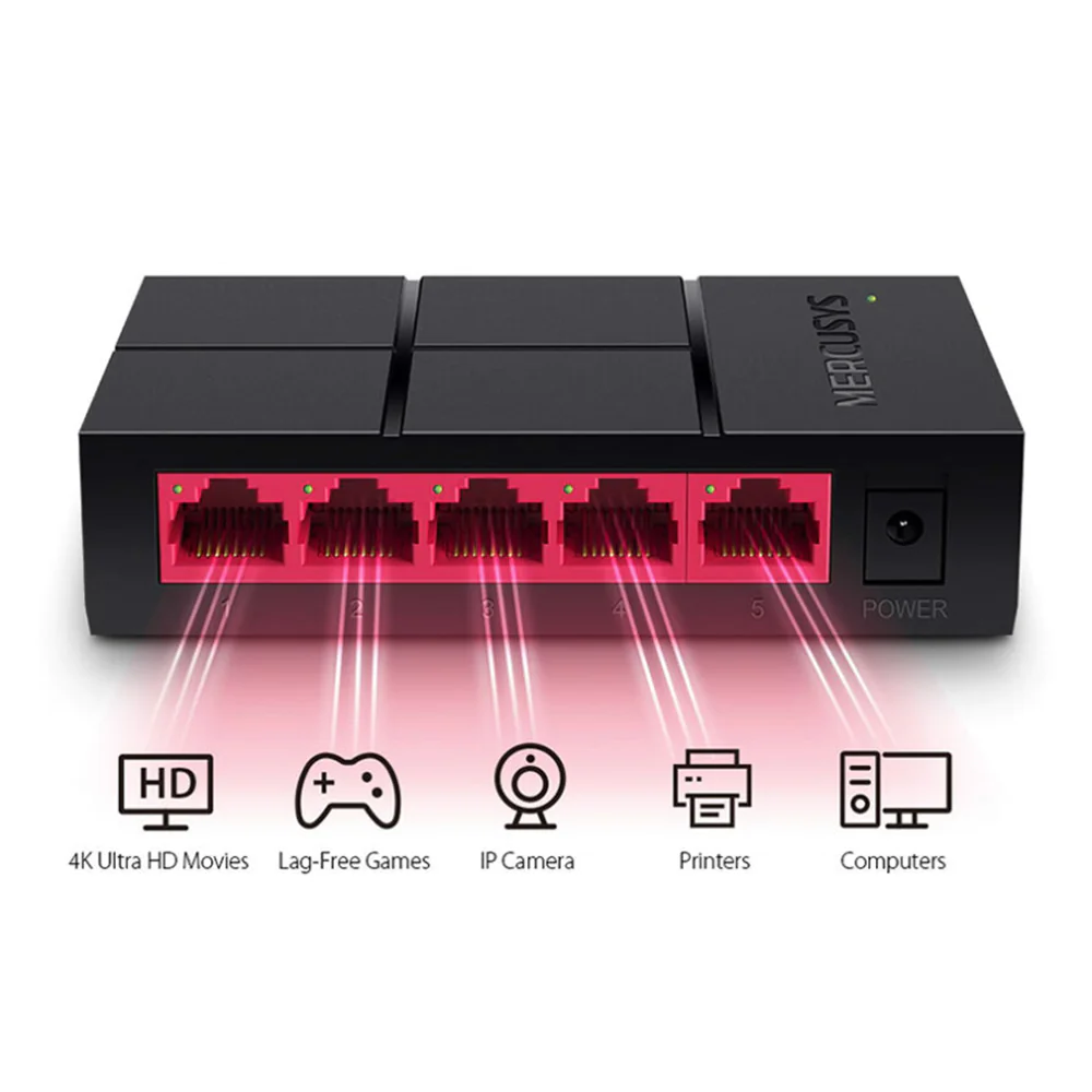 MERCUSYS MS105G 5-port switch