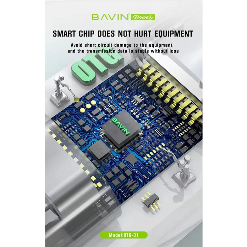 OTG Converter Bavin USB To Micro Model OTG-02