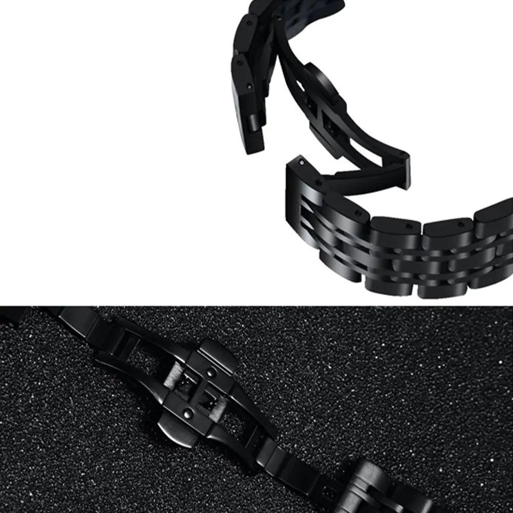 Metal Band Smart Watch 20mm 5Beed Model for Samsung - Amazfit - Haylou - Imilab - Huawei