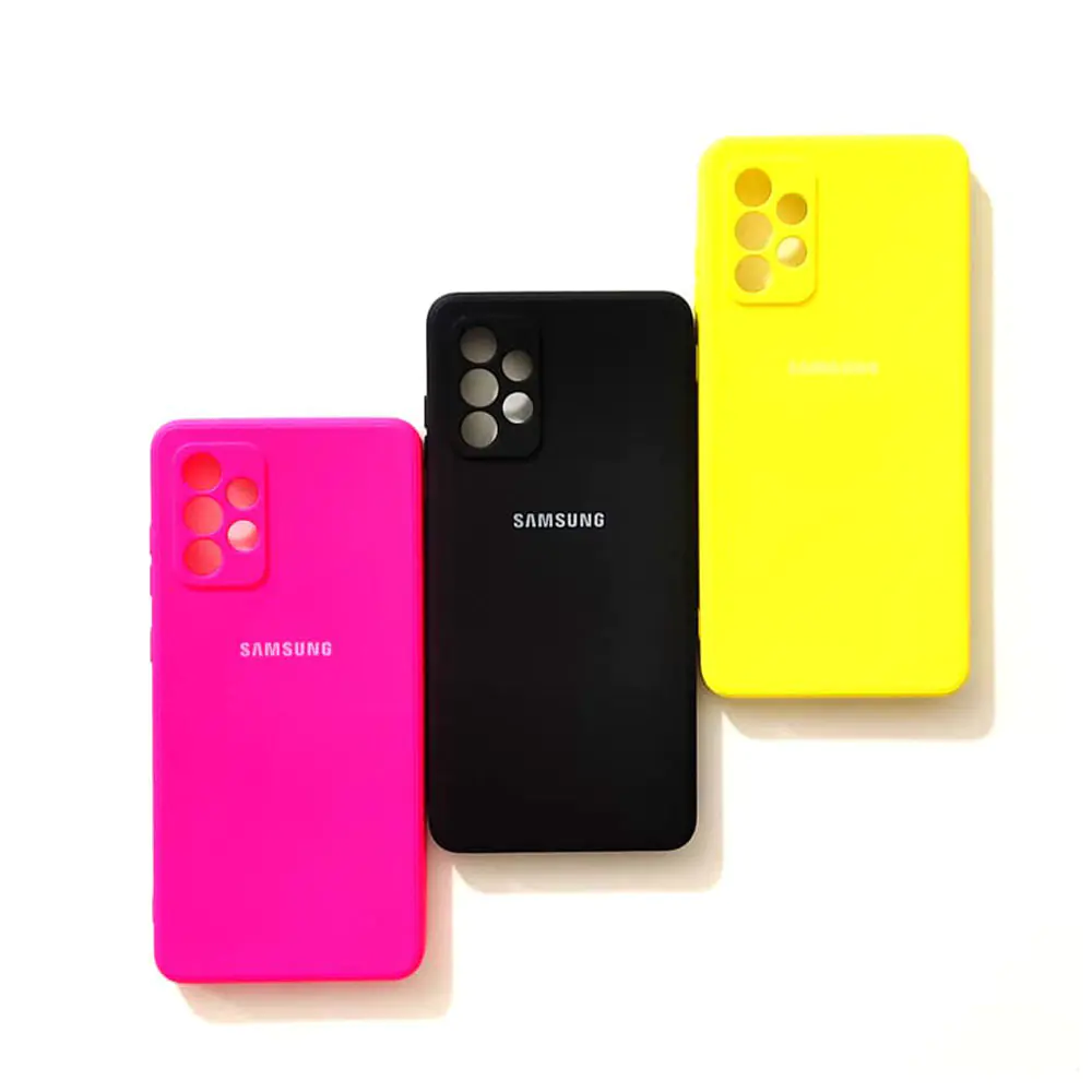 Cover Silicon Camera Protective Suitable for Samsung A72